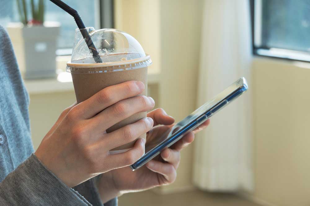 커피와 카페인 관련 이미지