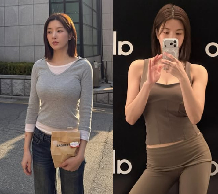 권은비 운동 인증 관련 이미지